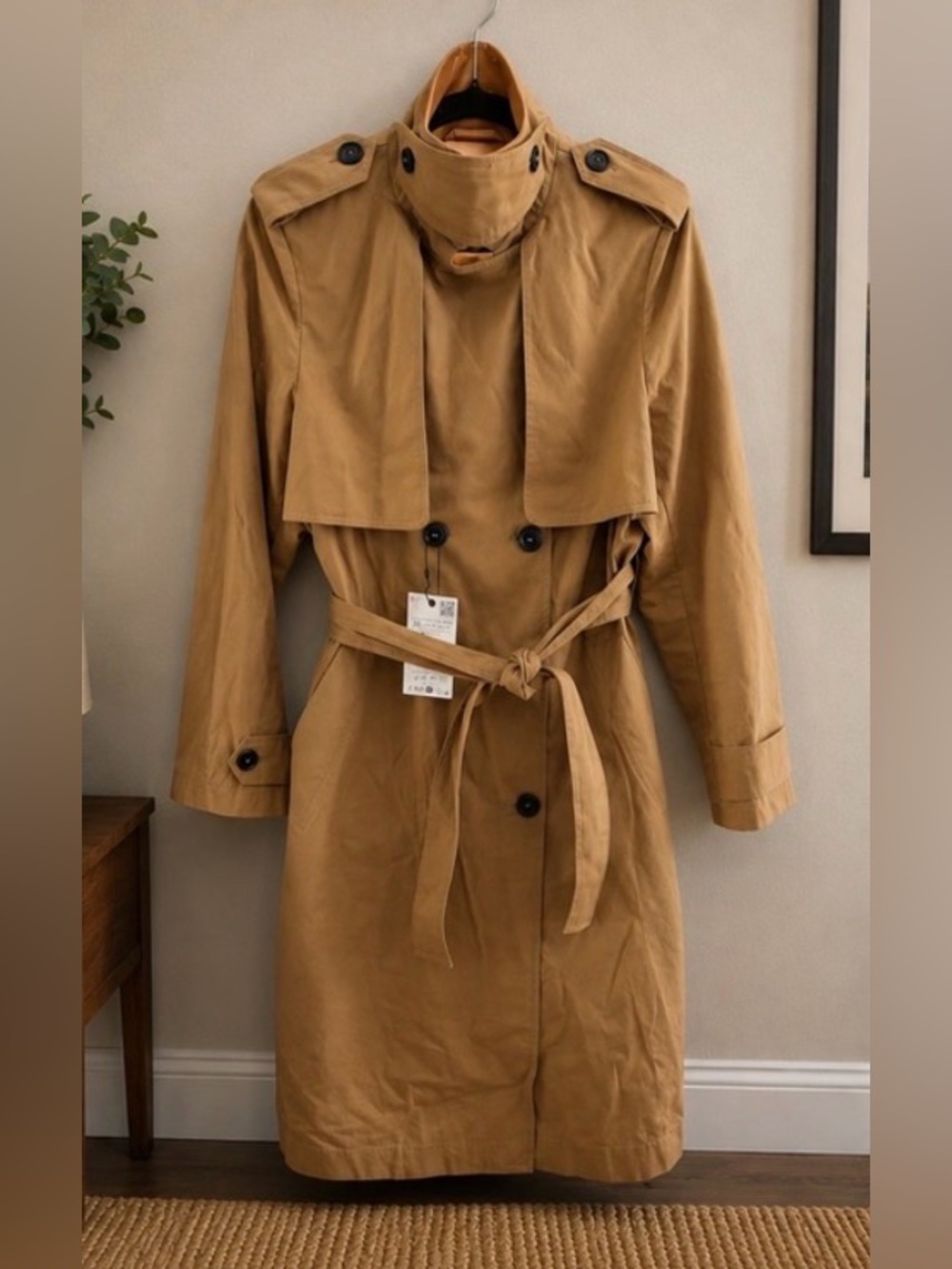 VIRAL NEW ZARA
Water-Repellent Trench Coat
TOFFEE SIZE XS and M
🚨NO DISCOUNT - Picture 3 of 11